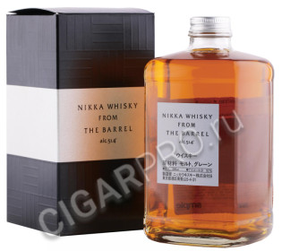 виски nikka whisky the barrel 0.5л в подарочной упаковке