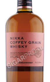 этикетка виски nikka coffey grain 0.7л