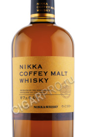 этикетка виски nikka coffey malt 0.7л