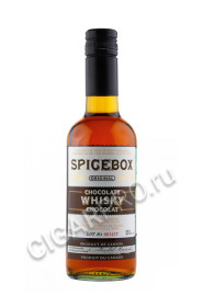 виски spicebox chocolate spiced whisky 0.375л