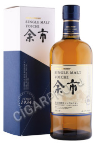 виски nikka single malt yoichi 0.7л в подарочной упаковке