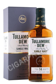 виски tullamore dew 14 years old 0.7л в подарочной упаковке
