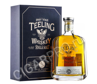 ирландский виски teeling single malt irish whiskey 24 years купить тилинг сингл молт айриш виски 24 года в п/у цена
