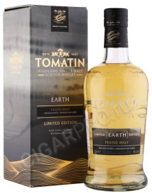 виски tomatin earth 0.7л в подарочной упаковке