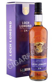виски loch lomond 18 years old 0.7л в подарочной упаковке