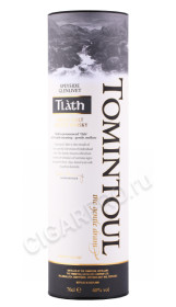 подарочная туба виски tomintoul tlath 0.7л
