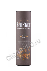 подарочная упаковка виски benriach 10 years single malt
