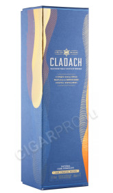 подарочная упаковка виски cladach 0.7л