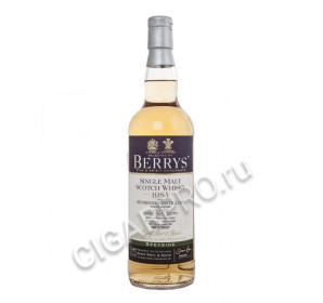 berrys benrinnes 1984 купить шотландский виски виски беррис бенриннес берри брос 1984 цена