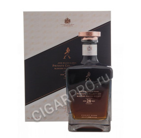 johnnie walker private collection 28 years old купить шотландский виски джонни уокер частная коллекция 28 лет в п/у цена