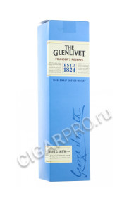 подарочная упаковка the glenlivet founders reserve 0.5 l