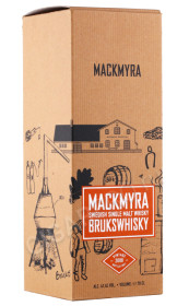 подарочная упаковка виски mackmyra brukswhisky 0.7л