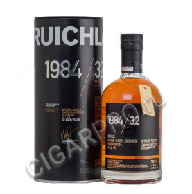 bruichladdich 1984 купить шотландский бруклади 1984 32 года в тубе цена