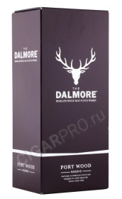 подарочная упаковка виски dalmore port wood reserve 0.7л