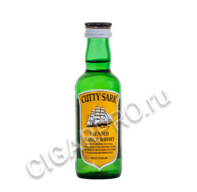 cutty sark blended купить миньон виски катти сарк блендед 0.05л цена