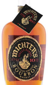 этикетка виски michters 10 years bourbon 0.7л