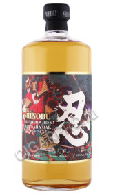 виски shinobu blended whisky mizunara oak finish 0.75л