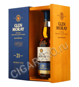 glen moray elgin heritage portwood finish aged 21 years 0.7 l