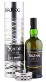 виски ardbeg an oa bbq smoker 0.7л в подарочной тубе