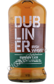 этикетка виски the dubliner irish whiskey 1л