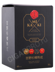подарочная упаковка виски kamiki intense 0.5л