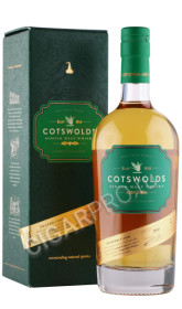 виски cotswolds peated cask 0.7л в подарочной упаковке