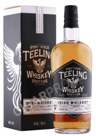 виски teeling stout cask irish whiskey 0.7л в подарочной упаковке