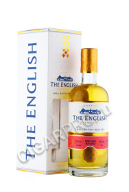 english whisky small batch release rum cask matured купить виски односолод инглиш смол бэтч релиз ром какск мэчуэд 0.7л в подарочной упаковке цена