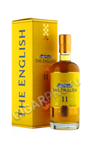 english whisky 11 years old купить виски односолод инглиш 11 еарс олд 0.7л в подарочной упаковке цена