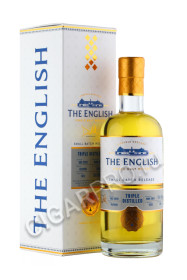 english whisky small batch release triple distilled купить виски односолод инглиш смол бэтч релиз трипл дистилд 0.7л в подарочной упаковке цена