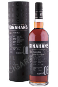 виски kinahans black oak release #8 0.7л в подарочной тубе