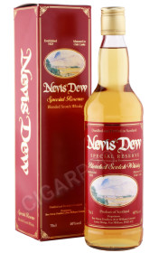 виски dew of ben nevis special reserve 0.7л в подарочной упаковке