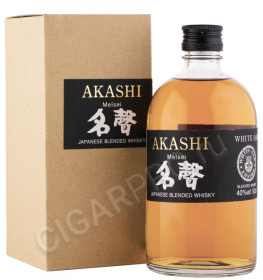 виски akashi meisei 0.5л в подарочной упаковке