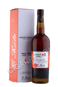 виски welches single cask 0.7л