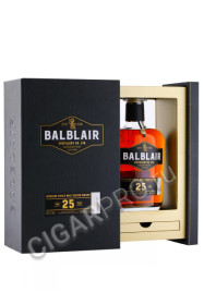 balblair 25 years купить виски балблэр 25 лет 0.7л цена