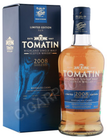 виски tomatin limited edition french collection rivesaltes casks 0.7л в подарочной упаковке