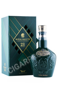 виски chivas royal salute 21 years old malts blend 0.7л в подарочной упаковке