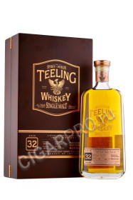 teeling single malt irish whiskey 32 years old купить виски тилинг сингл молт айриш виски 32 года 0.7л цена