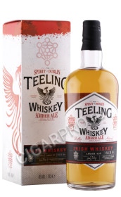 виски teeling amber ale 0.7л в подарочной упаковке