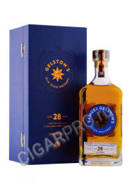 виски samuel gelstons 28 years old single malt irish whiske 0.7л в подарочной упаковке