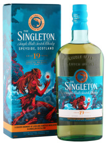 виски singleton of glendullan 19 years old 0.7л в подарочной упаковке
