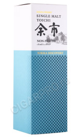 подарочная упаковка виски nikka yoichi single malt non peated 0.7л