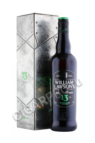 william lawsons 13 years old купить виски купажированный вильям лоусонс 13л 0.75л в подарочной упаковке цена