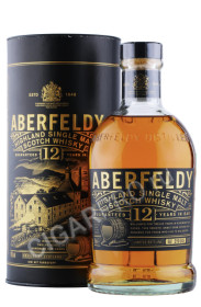 виски aberfeldy 12 years 0.7л в подарочной упаковке