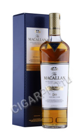 виски macallan double cask gold 0.7л в подарочной упаковке