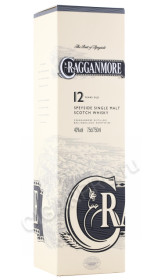 подарочная упаковка виски cragganmore 12 years 0.75л