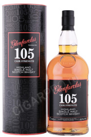 виски glenfarclas 105 1л в подарочной тубе