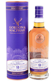 виски gordon & macphail discovery miltonduff 10 years 0.7л в подарочной тубе