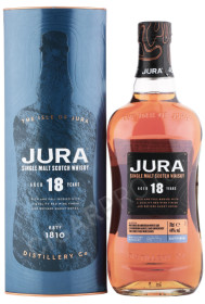 виски jura 18 years old 0.7л в подарочной тубе