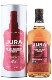 виски jura red wine 0.7л в подарочной тубе